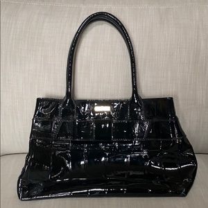 Kate Spade Black Patent Leather Tote
